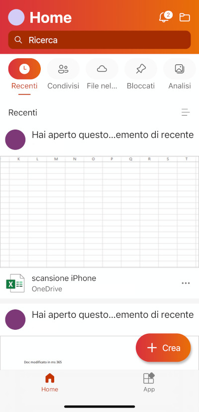 Microsoft 365 Word iPhone