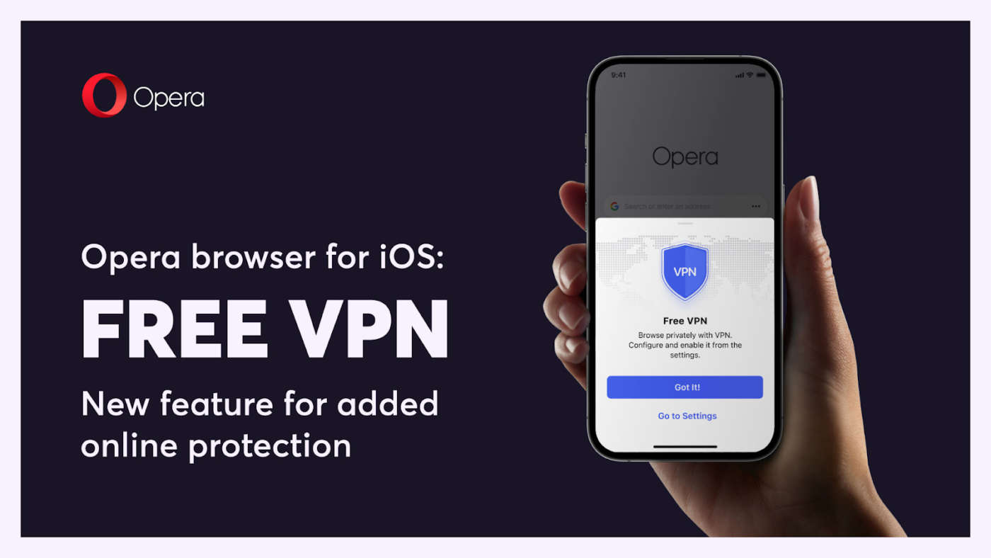 Opera browser vpn iOS