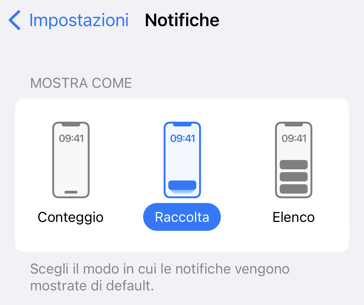 notifiche iPhone