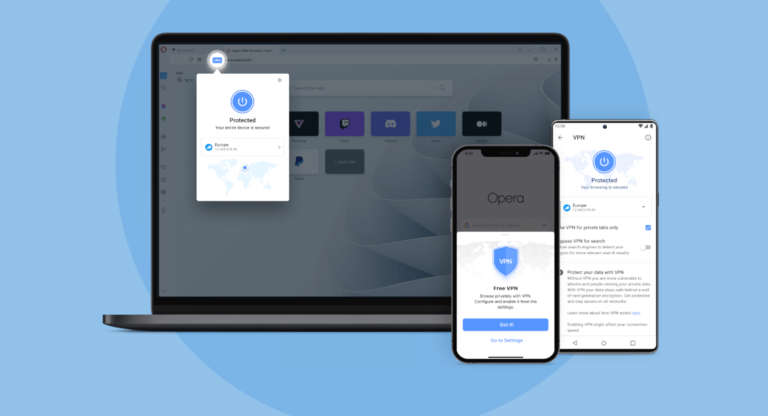 Opera browser vpn