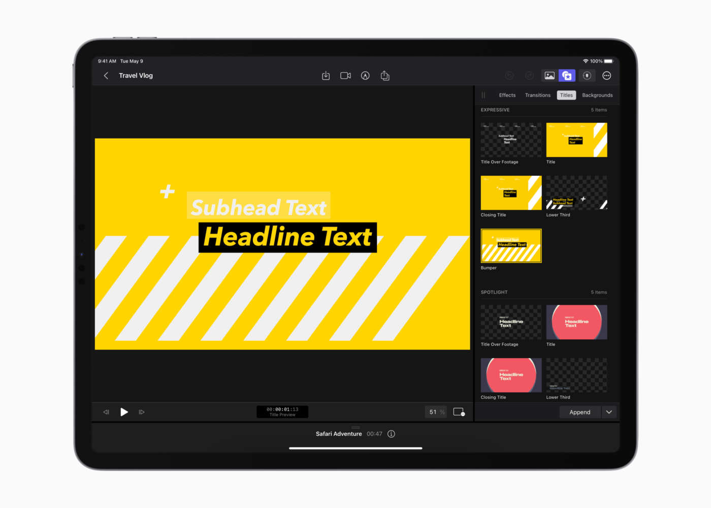 Apple Final Cut Pro per iPad