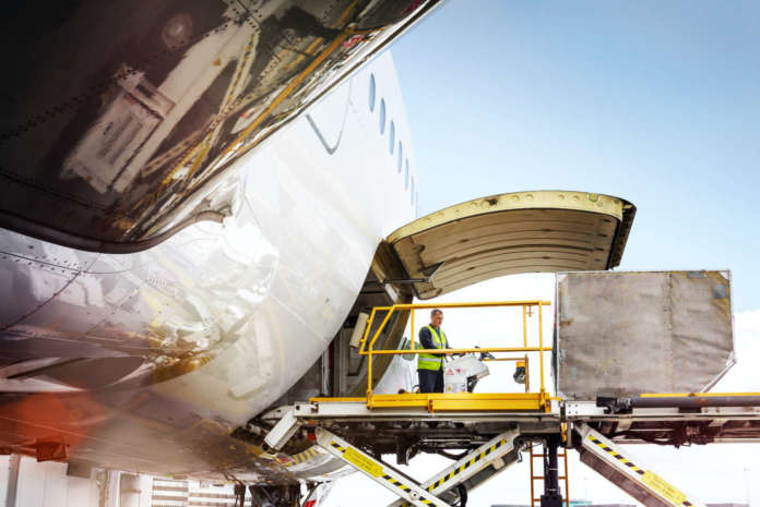 Freight loader on A380 aircraft oracle supply chain
