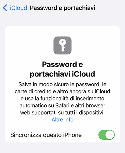 Google iPhone passkey
