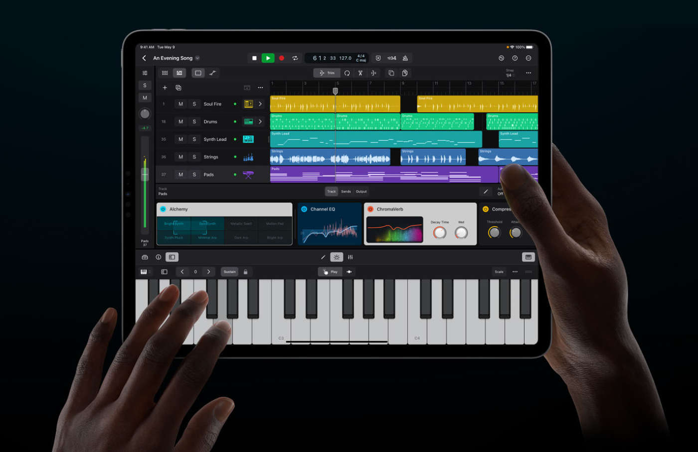 logic pro ipad