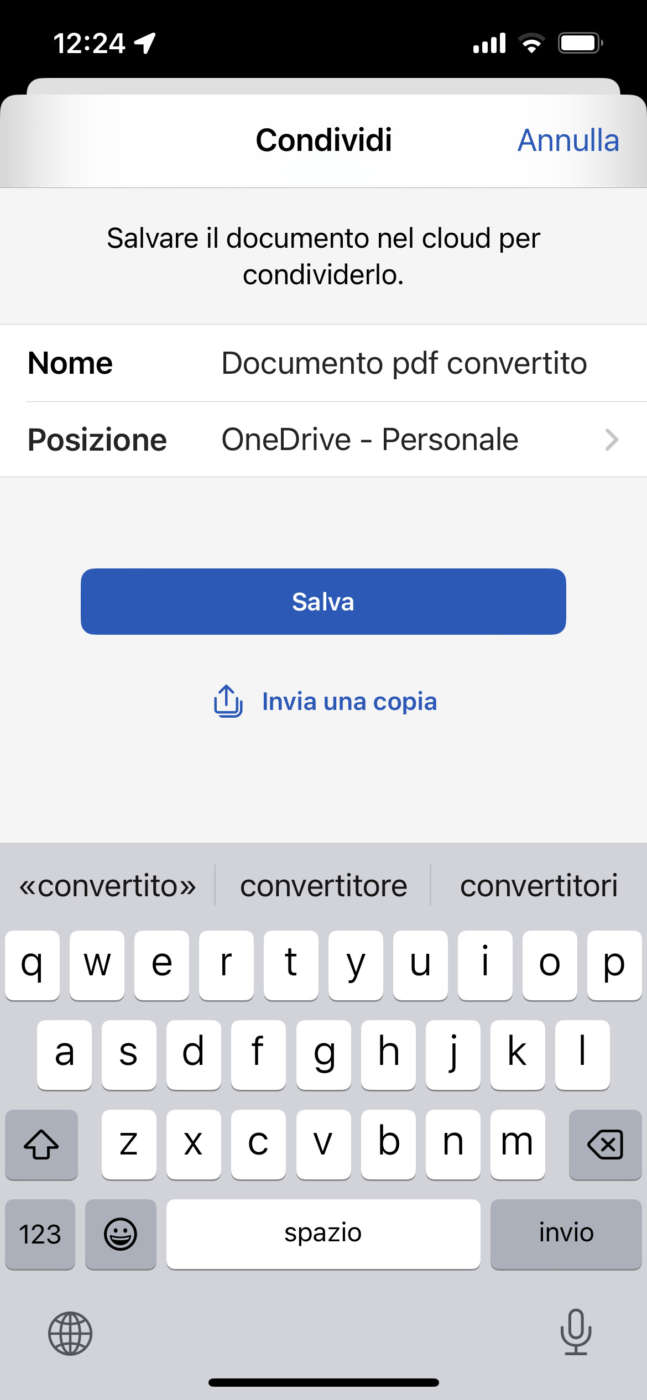 Microsoft 365 iPhone 