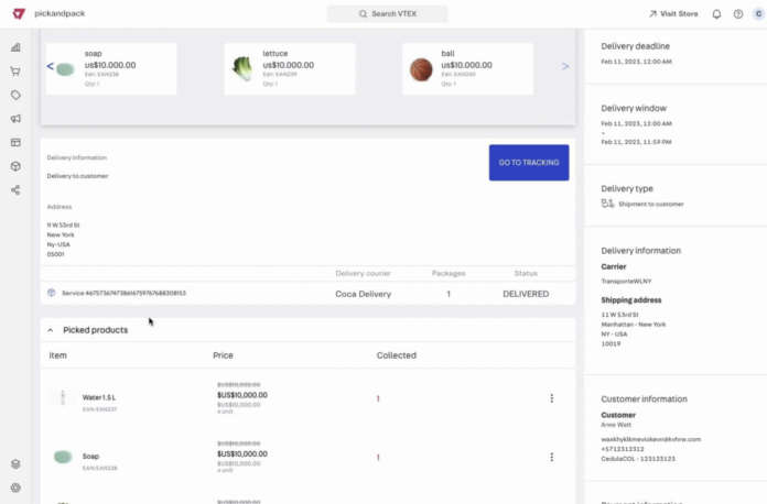 vtex Pick & Pack