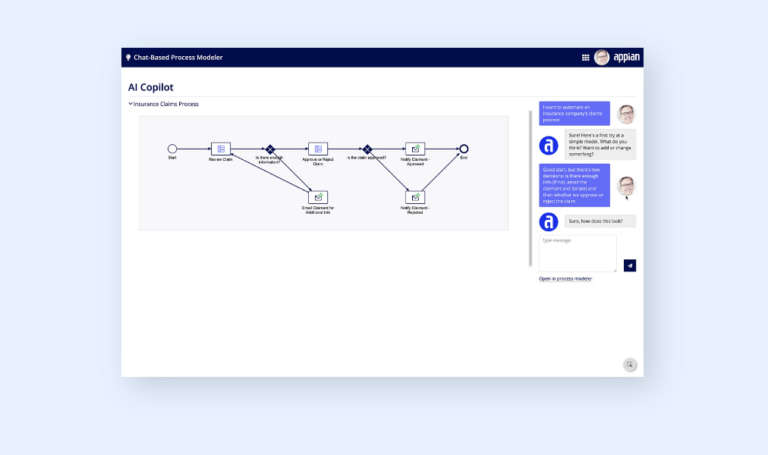 Appian AI generativa