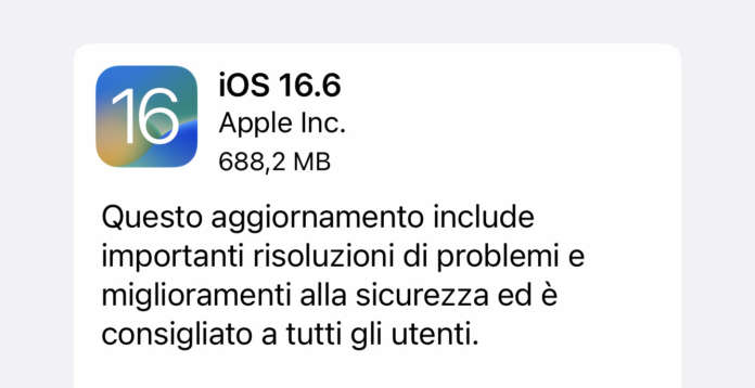 apple Apple iOS 16.6
