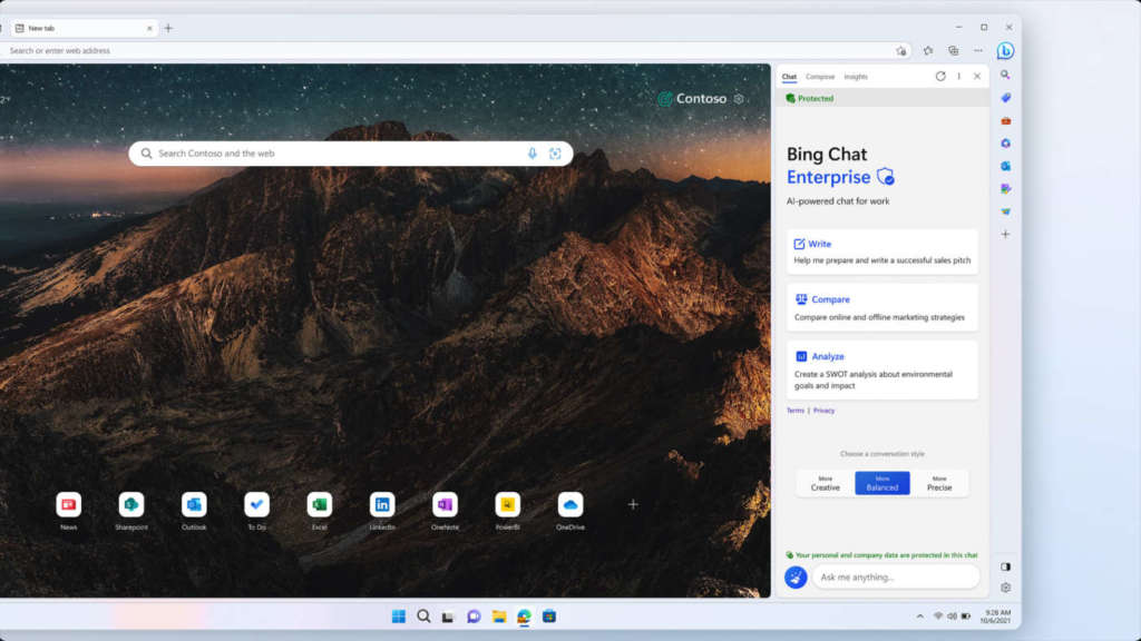 bing chat enterprise