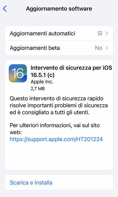 Apple sicurezza