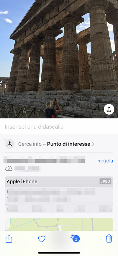 Ricerca visiva iOS