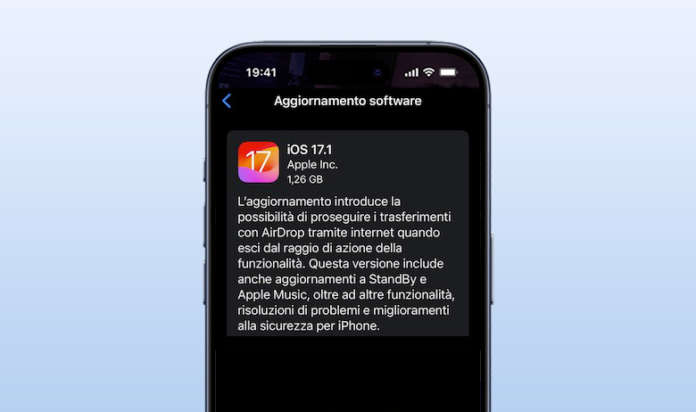 iOS 17.1