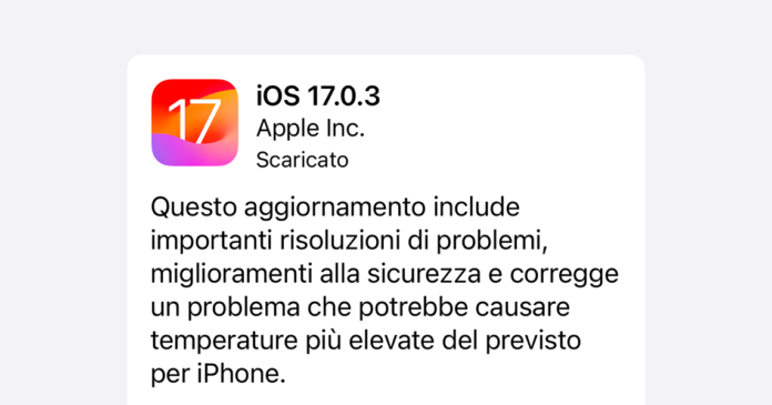 iOS update iOS update