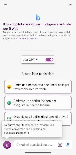 Bing iOS GPT-4