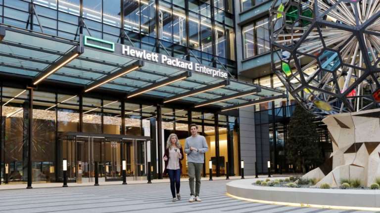 HPE houston-headquarters-front-entry