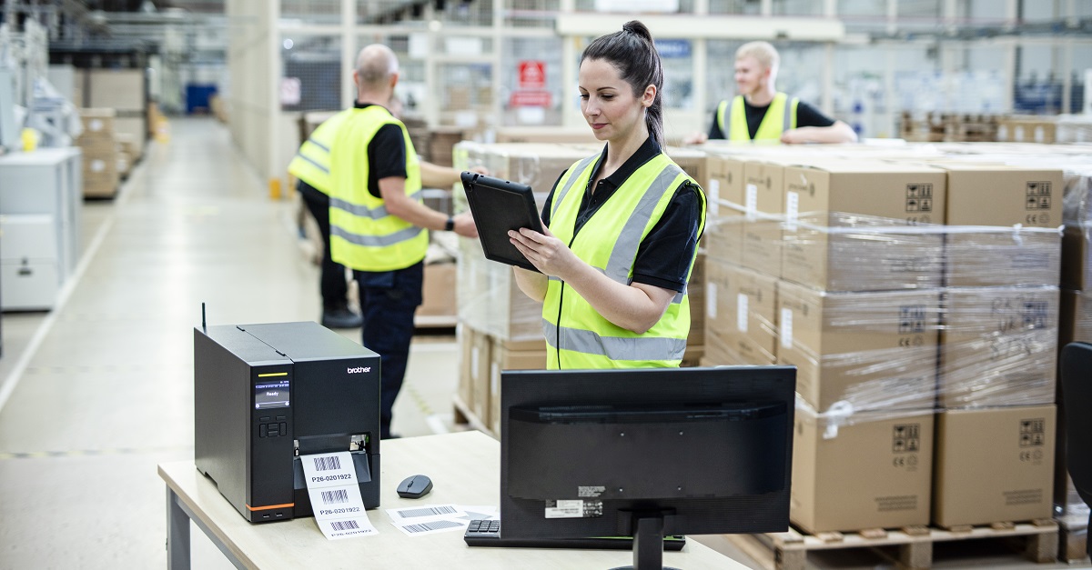 brother etichettatura