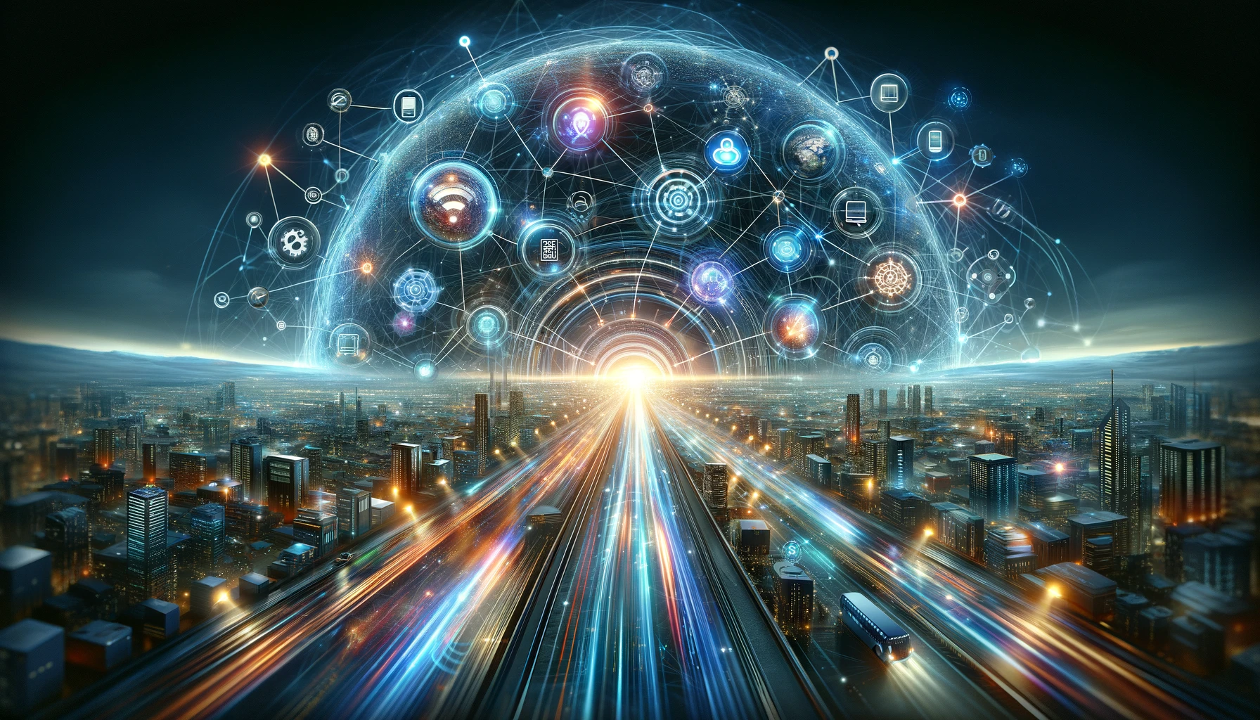 DALL·E ultra-fast mobile network connectivity