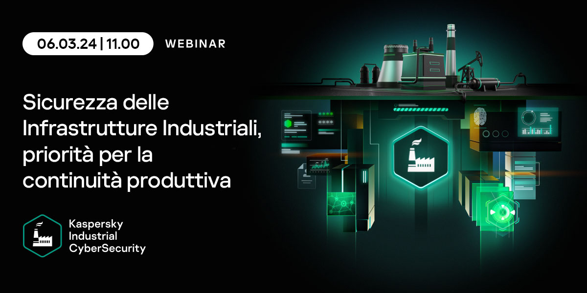 kaspersky industriale