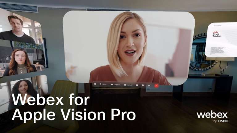 Cisco Webex per Apple Vision Pro: lo spatial computing per il lavoro ibrido