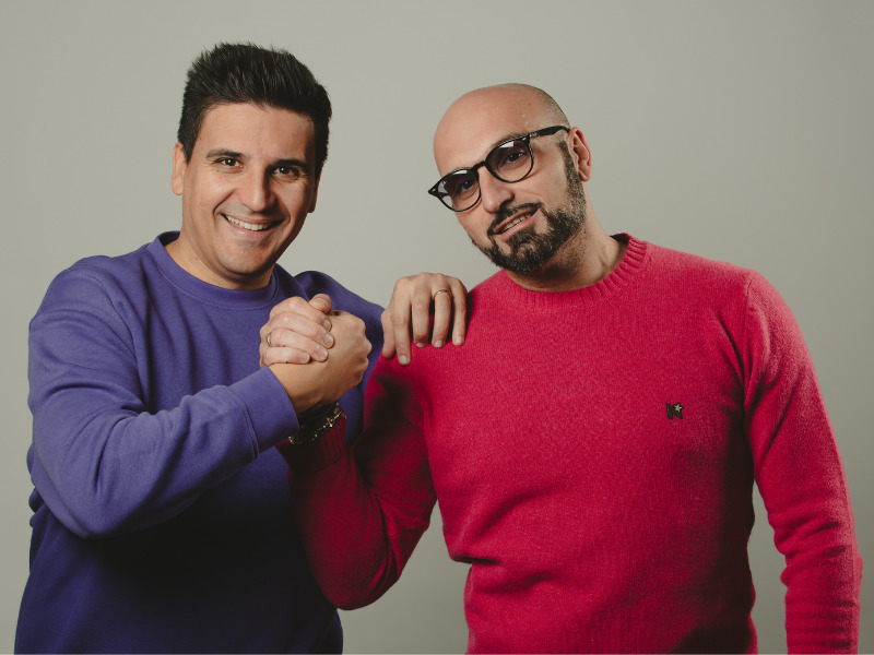 I Co-Founder Marco Laino e Claudio Vaccaro