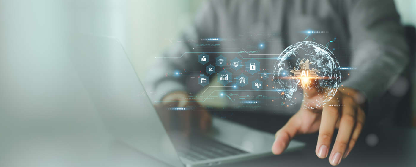 AI Artificial Intelligence technology digital for business indus