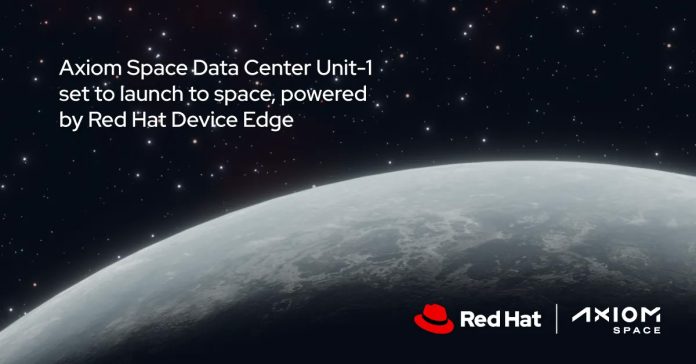 data center orbita Axiom Space Red Hat
