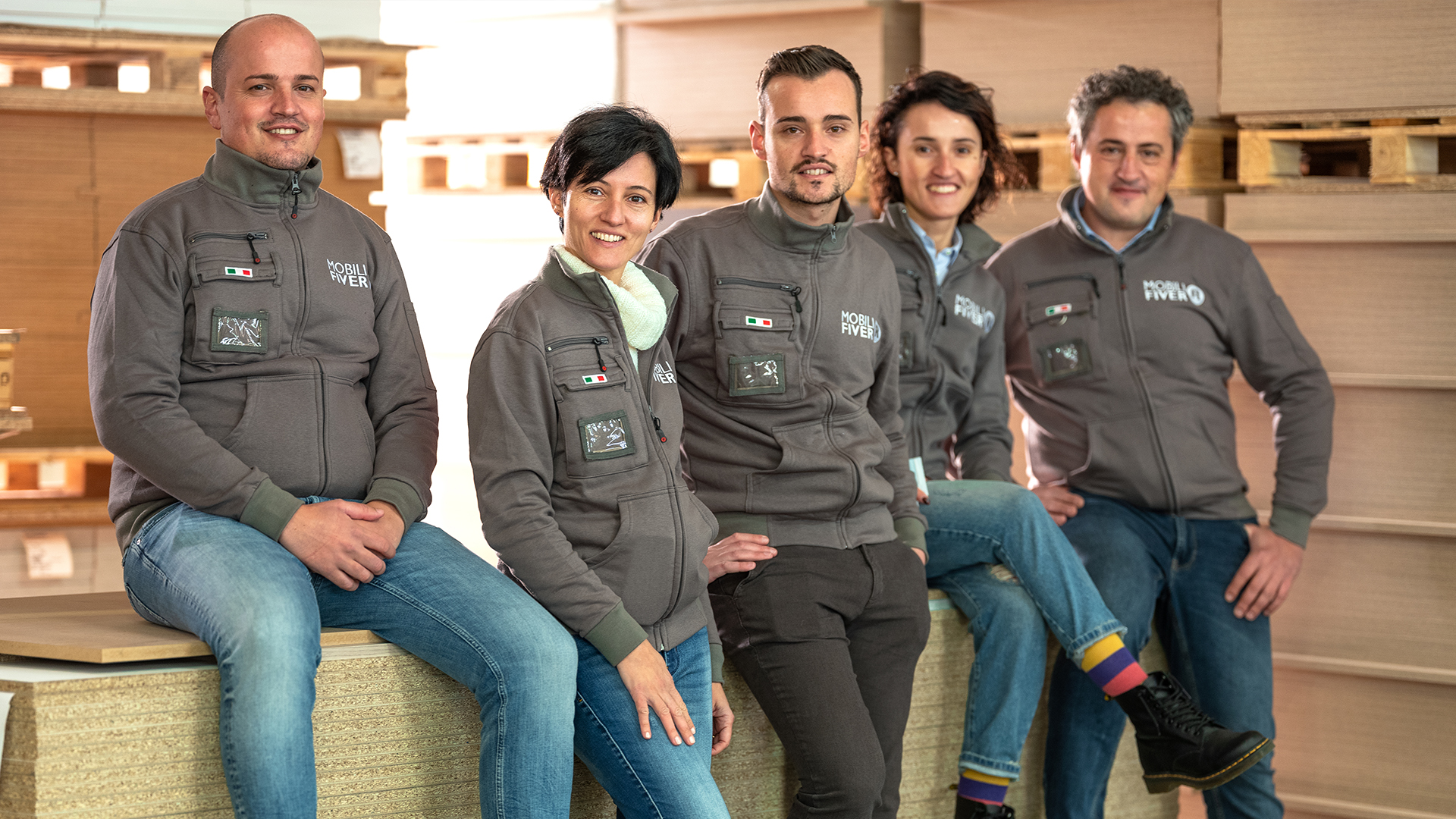 Fratelli Gobbo, titolari di Mobili Fiver