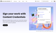 Adobe Content Authenticity consente ai creatori di contenuti di firmare le proprie opere digitali Adobe Content Authenticity