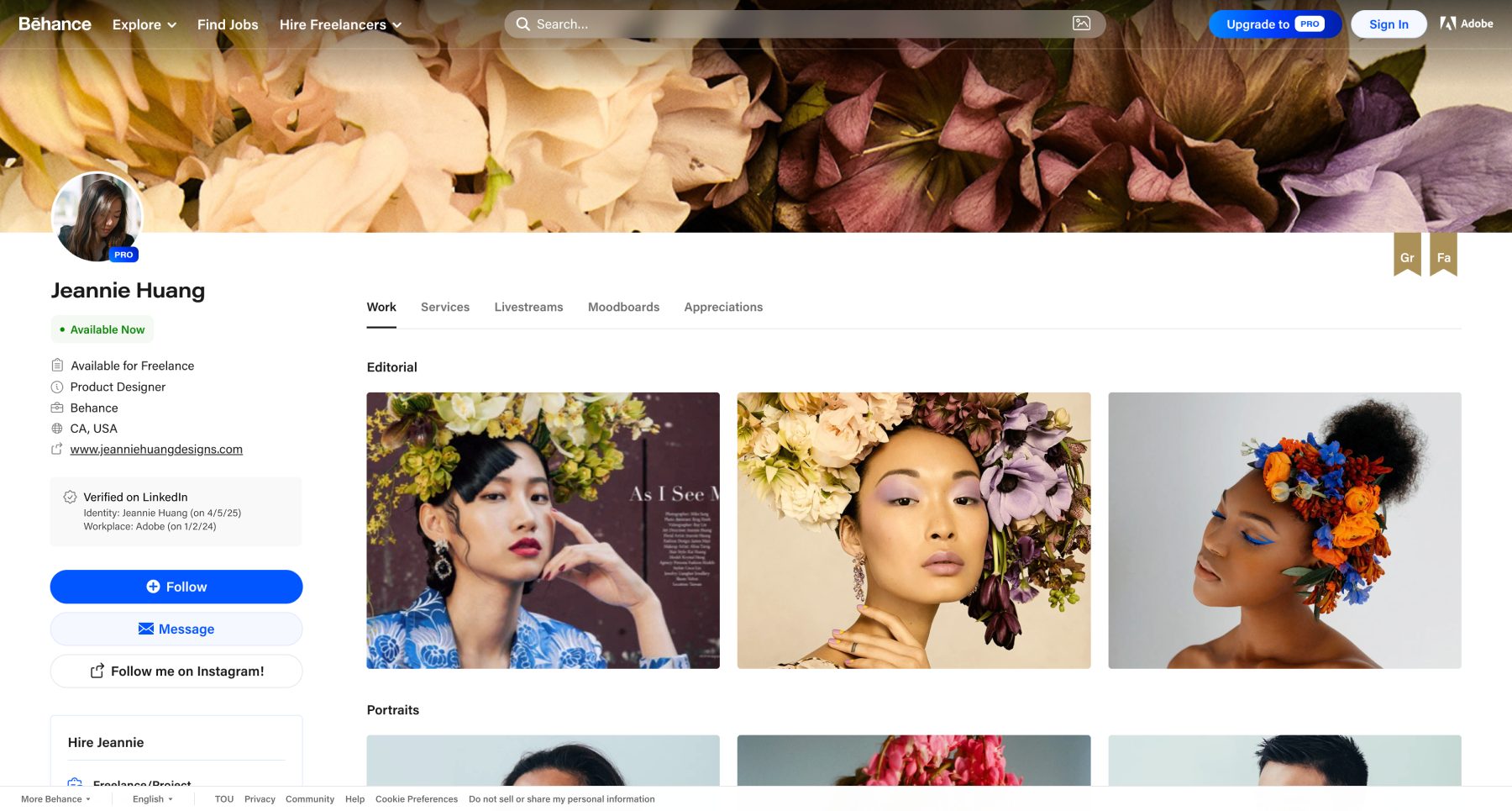 Verified on LinkedIn