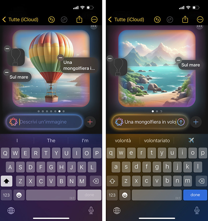 Bacchetta immagini Note iOS