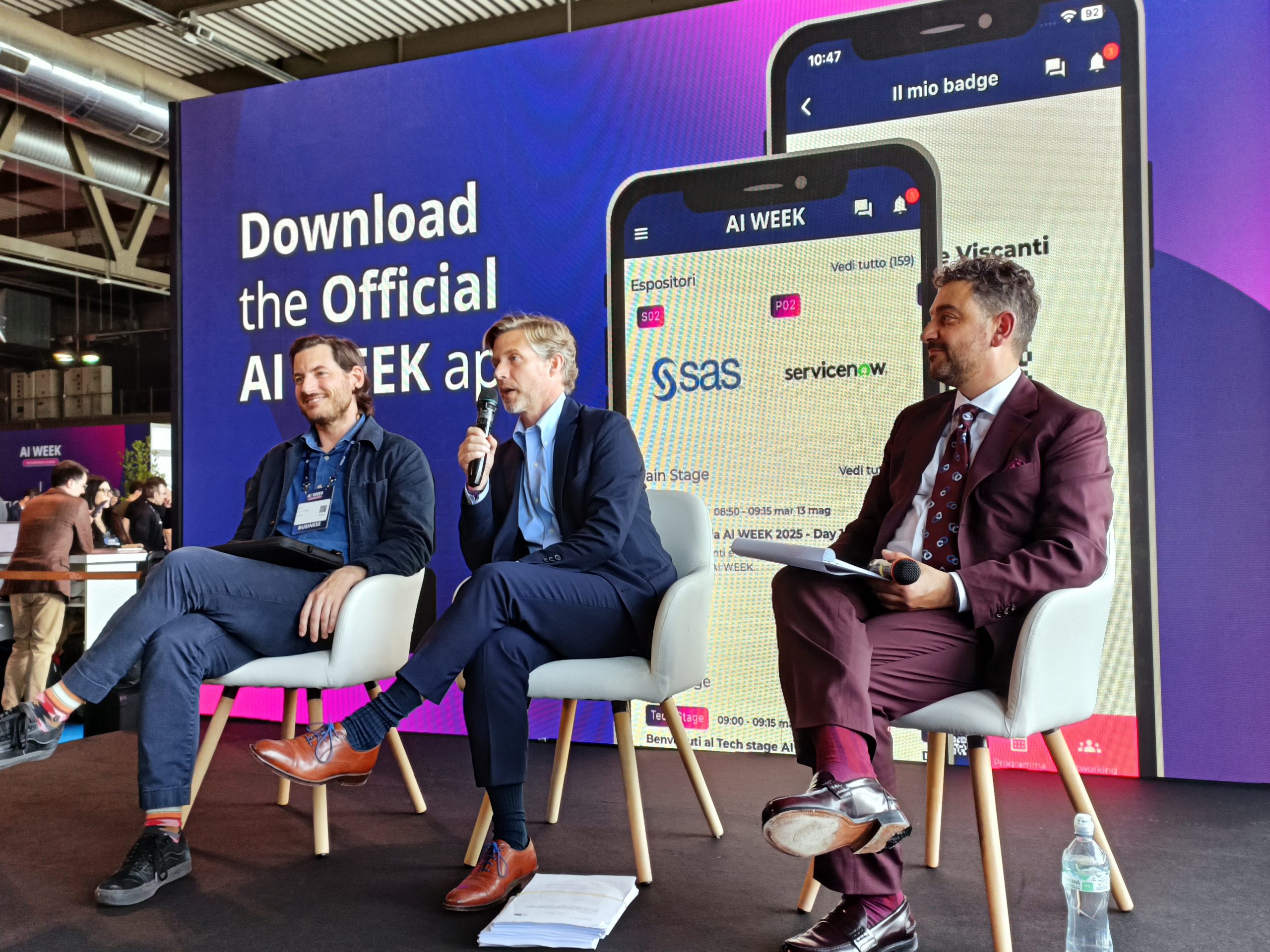 AI Week 2025: Marco Dalla Libersa di Arsenalia, Alec Ross e Giacinto Fiore