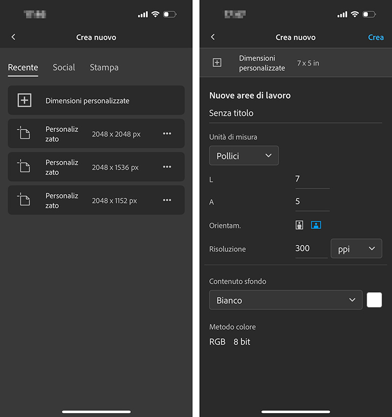 Adobe Photoshop per iPhone