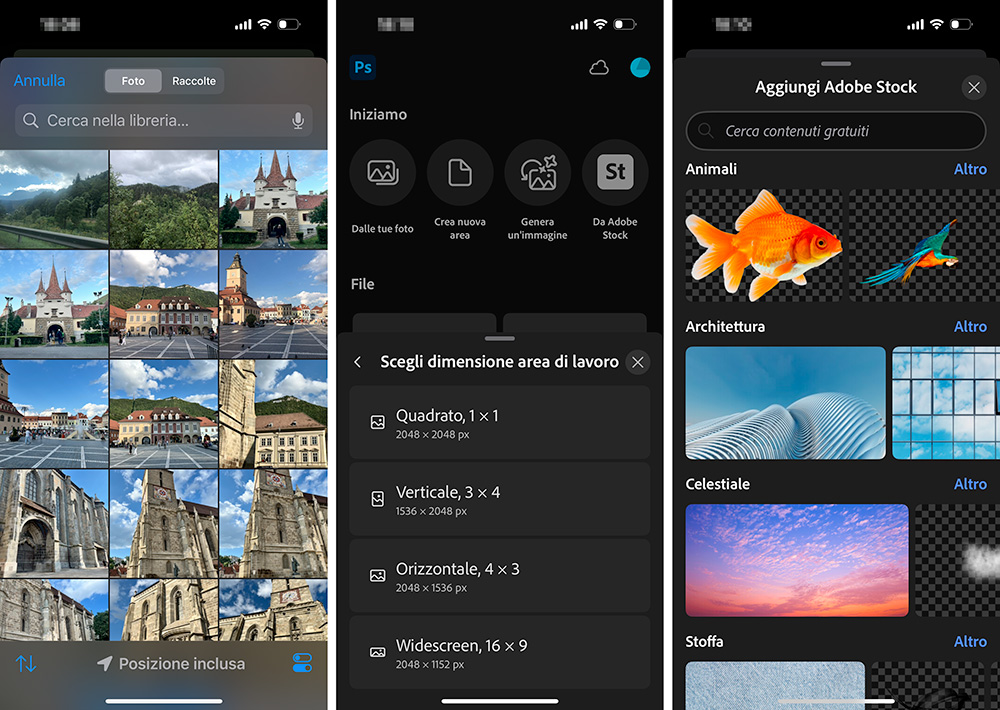Adobe Photoshop per iPhone