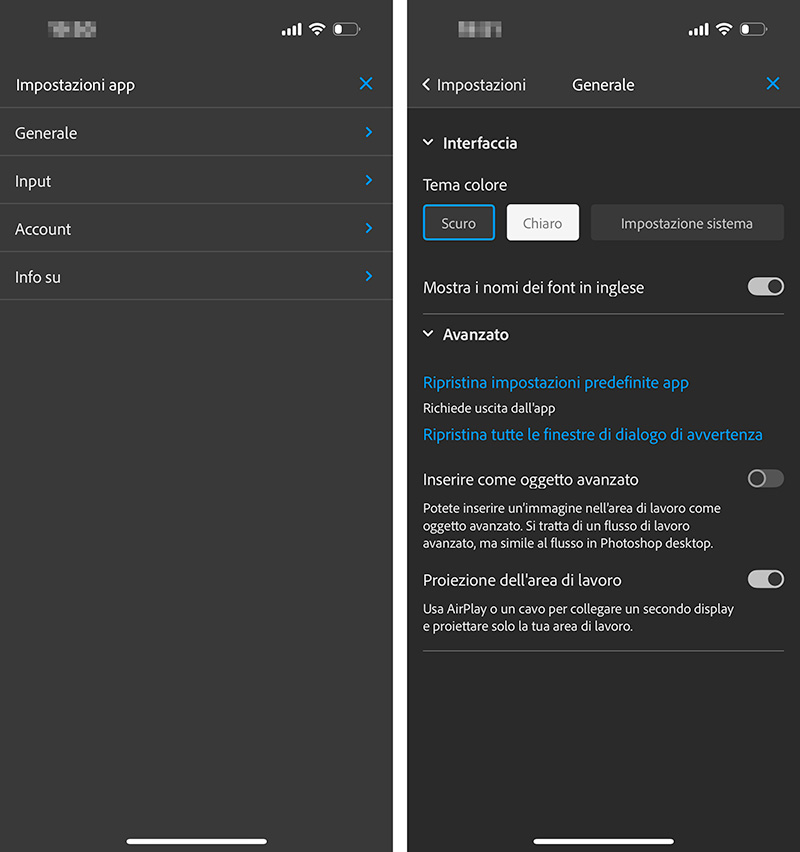 Adobe Photoshop per iPhone