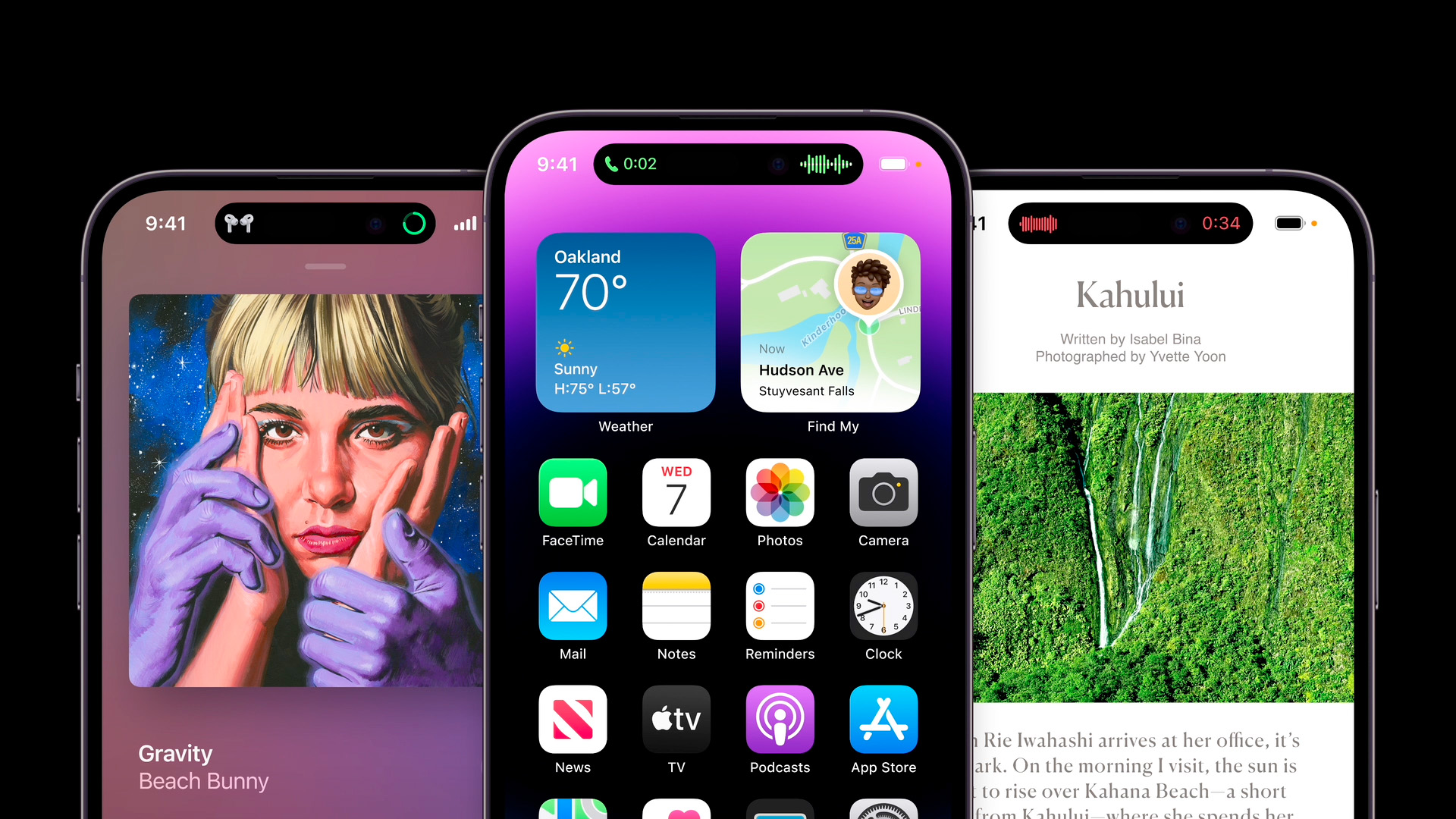 Dynamic Island iPhone