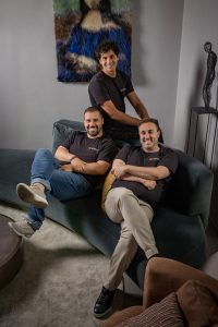 Exein S.p.a. - Gianni Cuozzo CEO, Gerardo Gagliardo CFO e Giovanni Falcione CTO