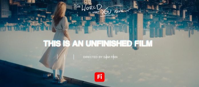 The Unfinished Film regia di Sam Finn AI generativa di Adobe Firefly