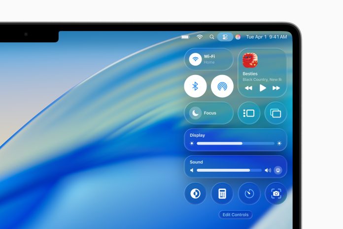 Apple-WWDC25-macOS-Tahoe-26-Control-Center-250609 Mac