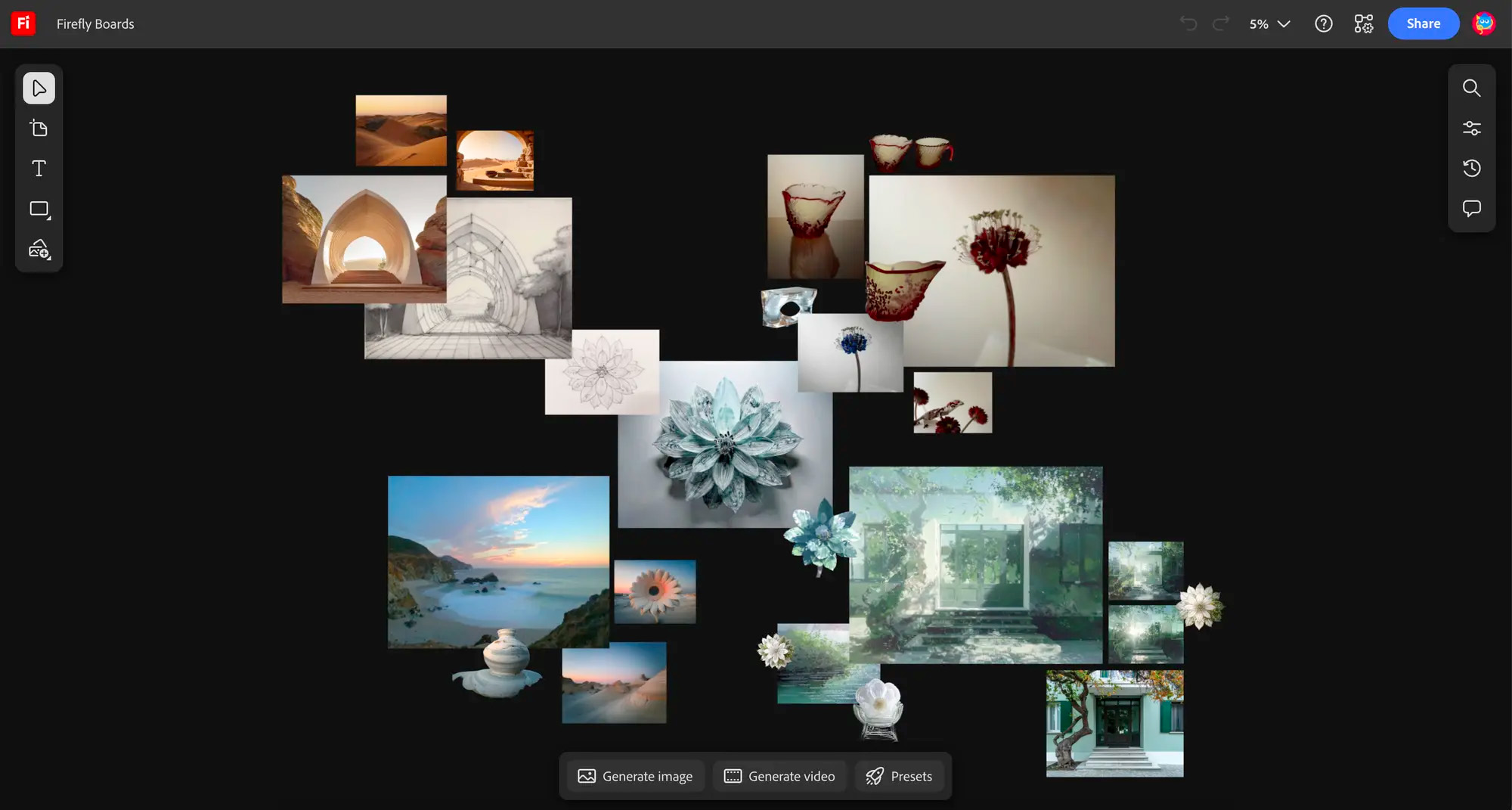 Adobe Firefly Boards