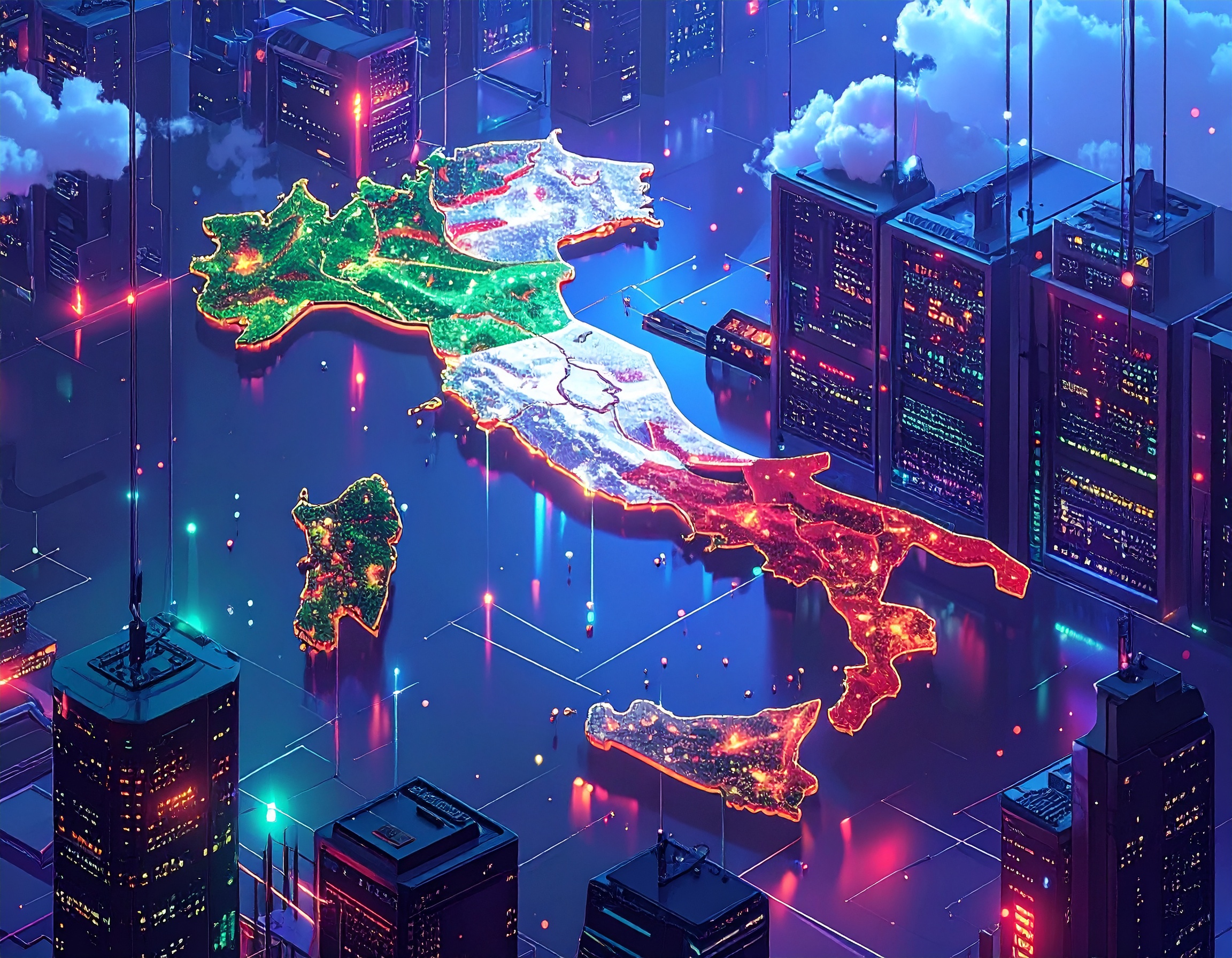 italia data center ai