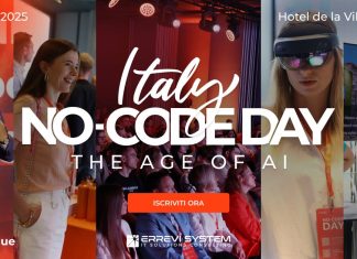 Partecipanti al No-Code Day Italy 2025 a Monza durante workshop e sessioni dedicate a no-code, Agentic AI e CRM