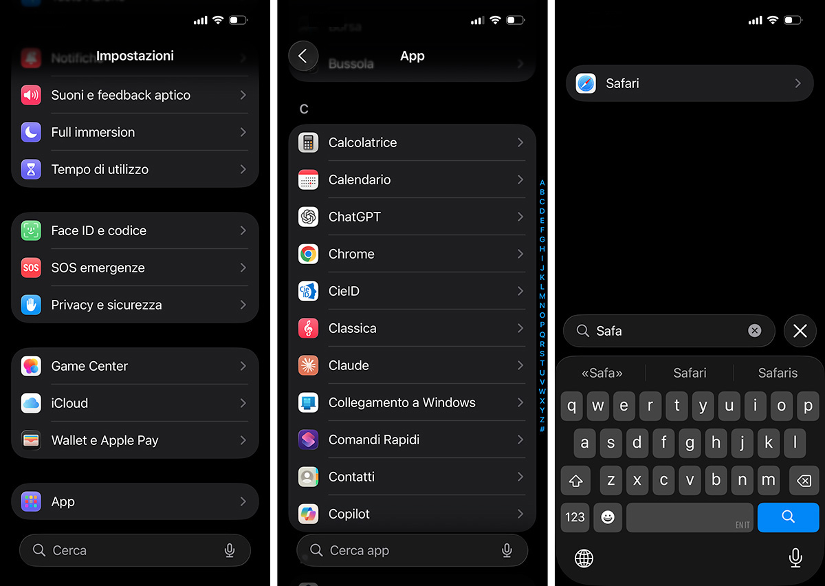 iOS 26 layout Safari