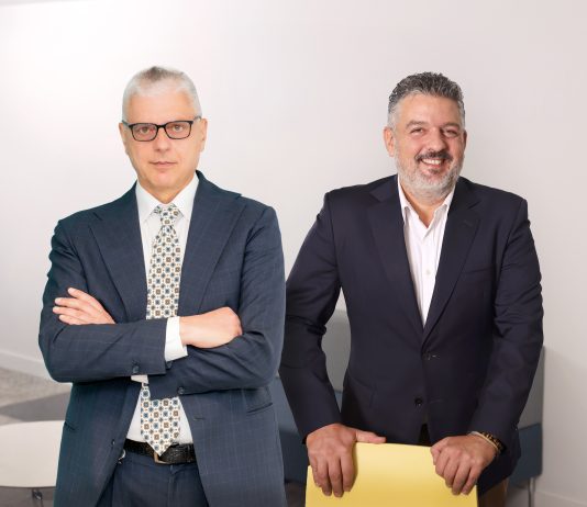 Antonio Amati, Deputy CEO di Almaviva, e John Gazal, Vice Presidente Sud Europa di OVHcloud