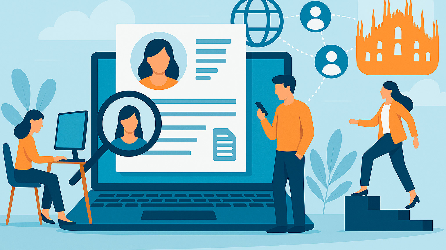 Comune Milano Fastweb Vodafone Lavoro