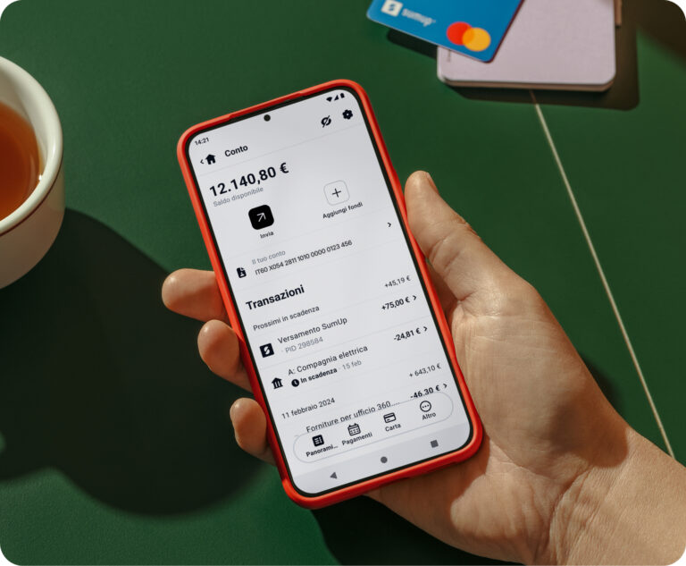 SumUp potenzia il Conto Aziendale: 1,5 milioni di merchant attivi, nuove funzionalità e un percorso verso l’infrastruttura bancaria locale