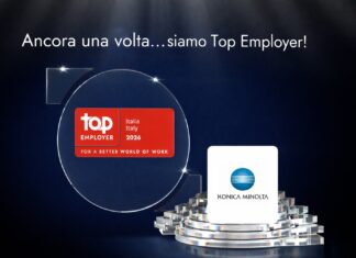HR data-driven e benessere: Konica Minolta è Top Employer Italia 2026 konica Minolta
