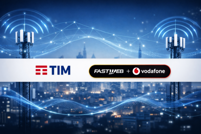 ran sharing tim fastweb vodafone