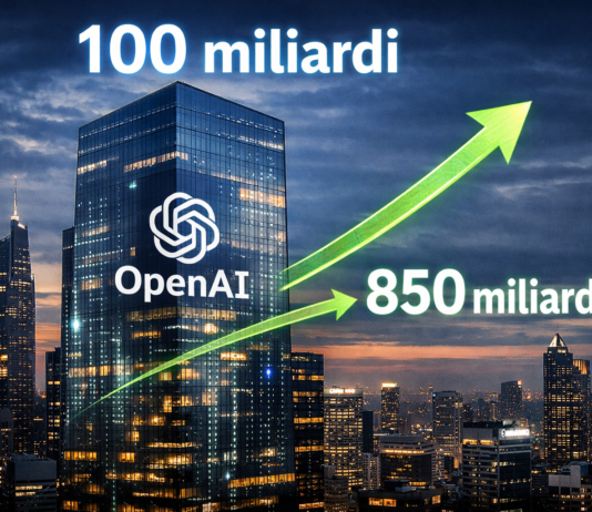 OpenAI verso un round da 100 miliardi: valutazione oltre 850 miliardi openai 100 miliardi