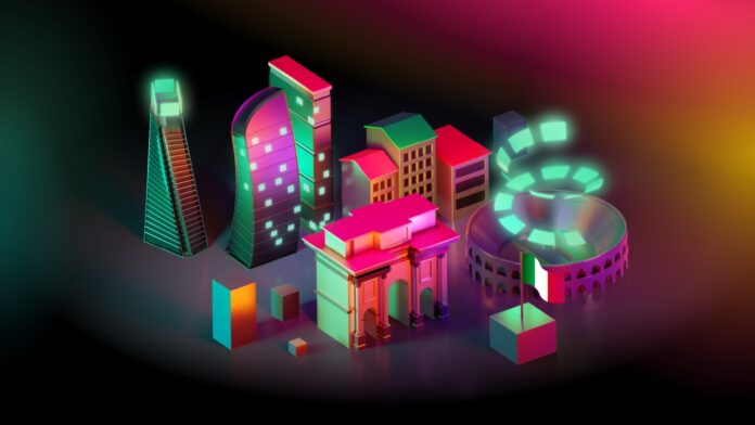 Scaleway Milan illustration Scaleway Milan illustration