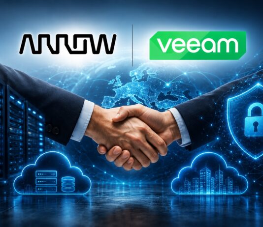 Arrow amplia l’accordo con Veeam in EMEA per rafforzare il canale sulla resilienza dei dati arrow veeam